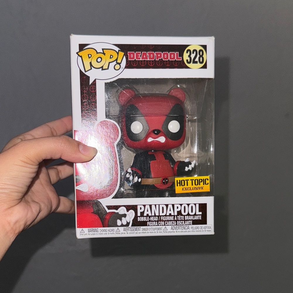 Funko Pandapool Red and Black Exclusive Figure